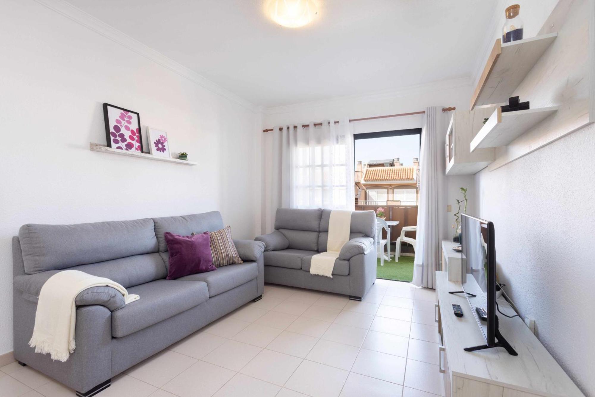 コスタ・デル・シレンチオAgradable Piso Con Piscina & Playa Terraza Y Wifiアパートメント エクステリア 写真